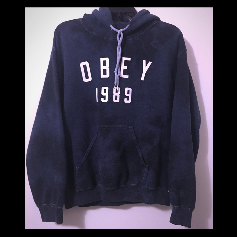 Tie dye Obey hoodie